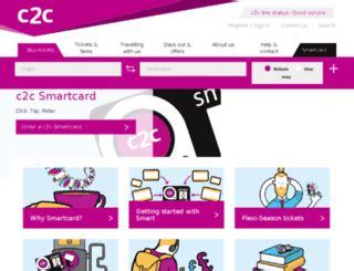 c2c online co uk smart card|c2c ticket prices.